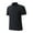 Black, variant on Hinvhai Men's Polo Shirts Buttons Casual Work T Shirts Quick Dry Short Sleeve Golf Shirt Pique Jersey Outdoor Performance Black 14(XXXXL)