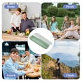 thumbnail image 5 of 2Pcs Portable Travel Tableware Storage Box Case, 8in Simple Utensil Holder with Lid for Cutlery Flatware, Foldable Plastic Silverware Holder for Lunch Box, 5 of 5