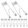 thumbnail image 3 of 10pcs Downlight Spring Clips Heavy Duty Metal Emitting Diode Recessed Lighting Accessories Securing Clamps for Fixing Ceiling Lamp 53mm, 3 of 3