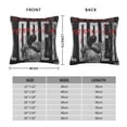 thumbnail image 4 of Rod Wave Throw Pillow Cover Decoration Pillow Case Cushion Home Decor for Home Sofa Couch 18"x18", 4 of 7
