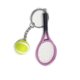 thumbnail image 4 of Naiovety 6 piezas simulación raqueta de tenis llaveros deporte moda colgante decoración llavero accesorios esposa verde Decoración del hogar Púrpura Naiovety HA011953-05, 4 of 5