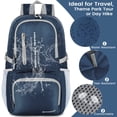 thumbnail image 4 of Mochila ZOMAKE ligera, plegable, 35 L, resistente al agua, 4 of 7