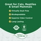 thumbnail image 4 of Nature's Logic Arena para gatos 100 % natural de pino ponderosa, 100 % pino ponderosa, sin polvo, sin perfume, biodegradable, segura para gatos, gatitos, reptiles y mascotas pequeñas, altamente absorb, 4 of 6