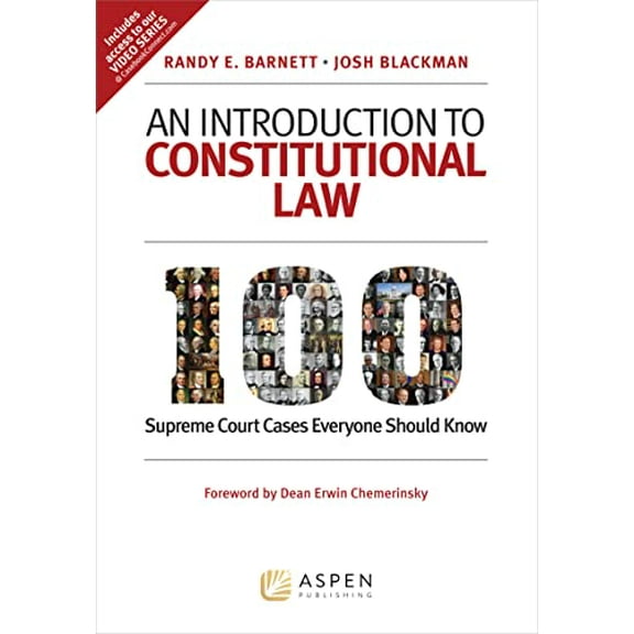 Pre-Owned An Introduction to Constitutional Law: 100 Supreme Court Cases Everyone Should Know (Paperback) 1543813909 9781543813906