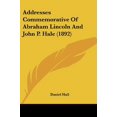 thumbnail image 1 of Discours Commémoratifs d'Abraham Lincoln et John P. Hale (1892), 1 of 1