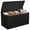 Black, variant on Soonbuy 100 Gallon Resin Deck Box, Lockable Waterproof Outdoor Storage Box for Patio and Pool, Large Outside Storage Container for Cushions, Package Delivery, Garden Tools