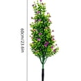 thumbnail image 3 of 60cm Faux Flowering Tree Artificial Shrub Potted Plant for Garden Home Decor,Purple, 3 of 6