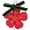 Copper Red Flower Decor, variant on REGALWOVEN Witch Bells for Door Protection Velvet Handmade Hanging Metal Ornaments Witchcraft Supplies 2 Pack Copper Blue House Decor 3.5"L x 0.8"W x 6.3"H