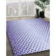 thumbnail image 3 of Ahgly Company Machine Washable Indoor Rectangle Transitional Heavenly Blue Area Rugs, 2' x 3', 3 of 7