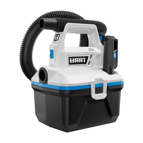 HART 20-Volt 1 Gallon Wet/Dry Vacuum Kit (1) 20-Volt Lithium-Ion Battery