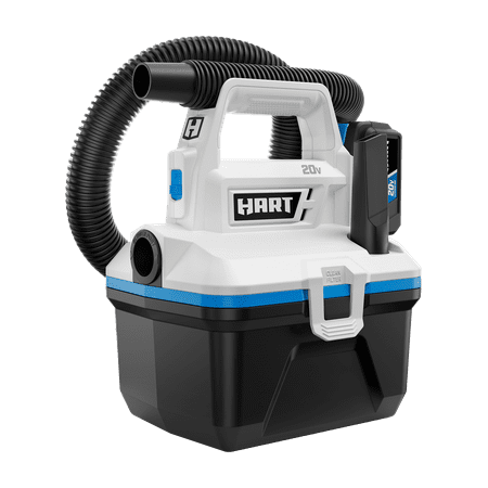 

HART 20-Volt 1 Gallon Wet/Dry Vacuum Kit (1) 20-Volt Lithium-Ion Battery