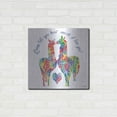 thumbnail image 3 of Luxe Metal Art 'Llama Tell You..' by Cindy Jacobs, Metal Wall Art, 24"x24", 3 of 8