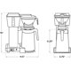 thumbnail image 4 of Technivorm Moccamaster 79314 KBGT Cafetera térmica con jarra para 10 tazas, 40 onzas, negra, 1,25 l, 4 of 4