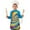 Colorful Rainbow Tie, variant on Colorful Rainbow Tie Dye Spiral Pattern Kids Aprons for Girls and Boys,Adjustable Neck Strap Toddler Aprons for Kids Cooking Baking