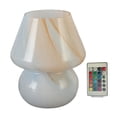 thumbnail image 2 of TISHITA Glass Table Lamp 3 Model Nightstand Nightlight Decoration Bedroom Tabletop Cafe Marble 16ColorRemote, 2 of 8