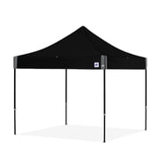 E-Z Up EZUEC3STL10KFBKTBK 10 ft. Eclipse Steel Shelter Black Frame & Black Top