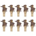 thumbnail image 2 of Yuarrent 10 Uds. De Clips de para Navidad, adornos navideños DIY, decoración de fiesta de año nuevo, Clip de pared de fotos, decoraciones para Kits de decoración para fiestas Alce Yuarrent HA001767-03, 2 of 6