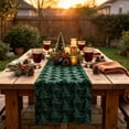 thumbnail image 4 of 72x13Inch Sequined Glitter Tablecloth,Christmas Party Iridescence Shining Table Cloth, Fabric Spark Decor For Birthday Holiday Christmas Party Decoration (Green), 4 of 8