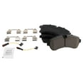 thumbnail image 2 of TRQ Front Ceramic Disc Brake Pad Set for Freightliner Mercedes Sprinter Van BFA18970 Fits select: 2010-2021 MERCEDES-BENZ SPRINTER, 2007-2009 DODGE SPRINTER, 2 of 6