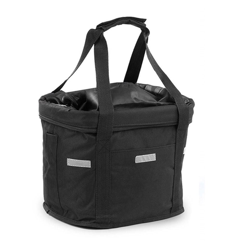 Bike Basket Removable Bicycle Handlebar Basket Folding ...