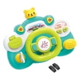 thumbnail image 6 of DOLITY Electric Steering Wheel Toy Simulation Multifunctional Turn and Learn Driver for green base, 6 of 8