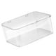 thumbnail image 4 of Caja de almacenamiento de escritorio Sincero plástico transparente GRAN capacidad con tapa a prueba de polvo, 4 of 10
