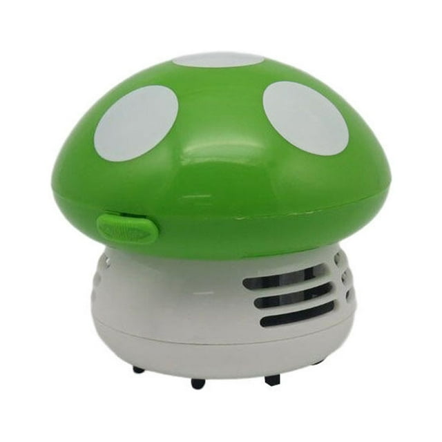 Computer Desktop Mini Vacuum Desk Strong Suction Home Office Handheld Electric Dust Sweeper Debris Cleaning Tool Household Supplies Green