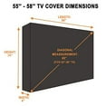 thumbnail image 4 of Feimier Outdoor Television Cover 600D Waterproof & Dustproof Protection for Year-Round, 4 of 9