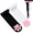 Black + White, variant on Cat Paw Socks, Cute Soft 3D Toe Beans Socks Mittens Kitten Claw Pad Socks for Girl Women Lolita Cosplay Set