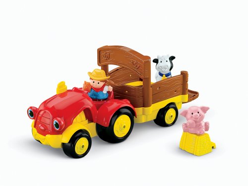 fisher price tractor ride on