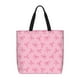 thumbnail image 1 of Easygdp Pink Bows Bolsa Tote para Mujer, Bolso de Hombro para Trabajo, Playa, Viajes, Compras y Supermercado, 1 of 7