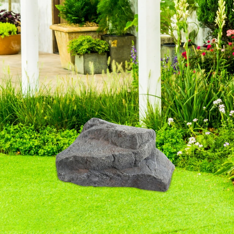 Artificial Outdoor Rocks - Realistic Stone Cover for Landscaping