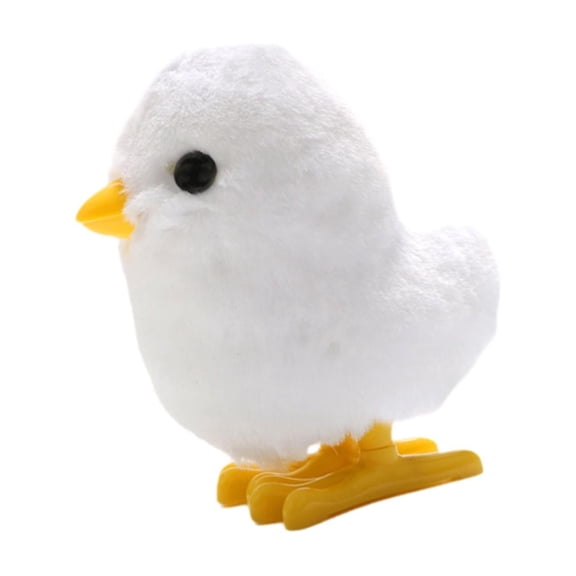 Chick Wind Up Plush Toy Simulation Soft Material Lifelike Appearance for Babies Easter Party Favor