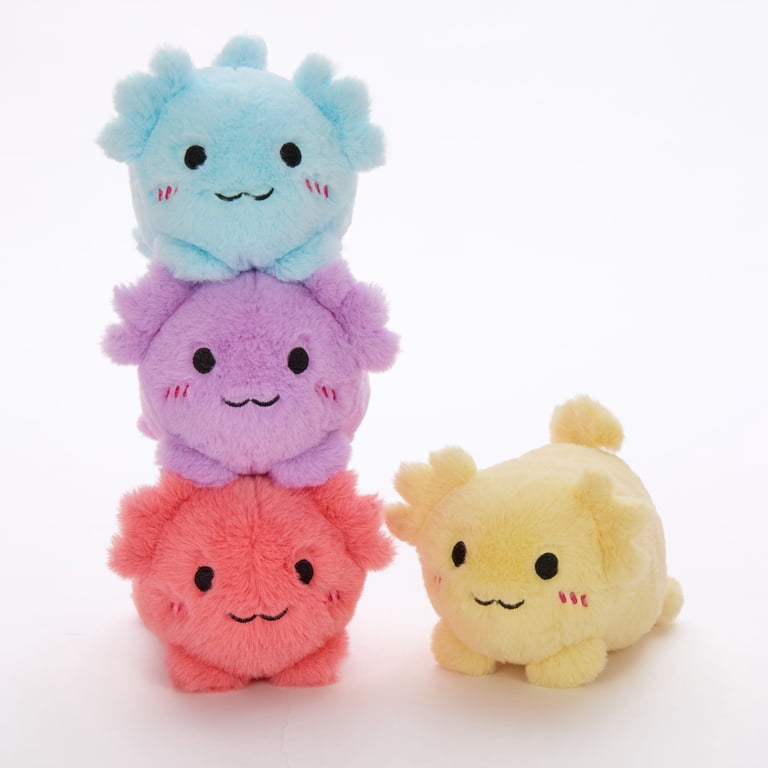 Morismos Axolotl Plush Family Set, 5-Piece photo 7
