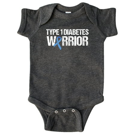 

Inktastic Type 1 Diabetes Warrior Gift Baby Boy or Baby Girl Bodysuit
