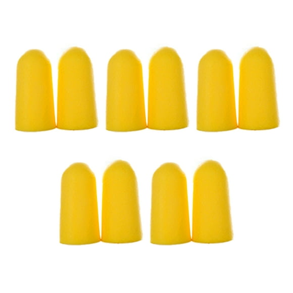 Minnieouse Paquete de 10 tapones para los oídos de prevención de ruido de ayuda para dormir de viaje, accesorios protectores de sonido de Type8 NO8