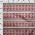thumbnail image 2 of oneOone Cotton Poplin Dusty Rose Fabric Geometric Ikat Sewing Fabric By The Yard Printed Diy Clothing Sewing Supplies 42 Inch Wide, 2 of 4
