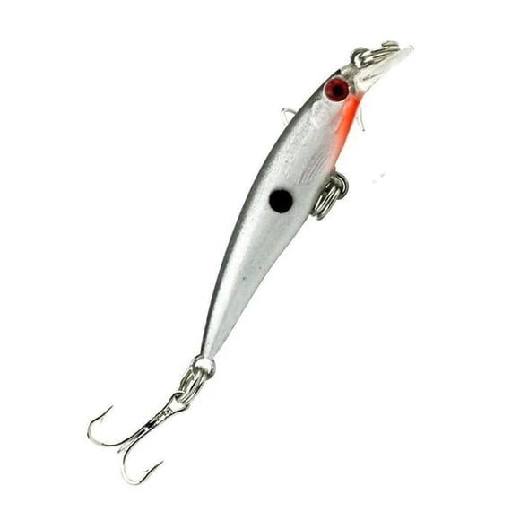 Señuelo para Peces de Mar FishyGreen 1Pza 5.5cm Color al Azar Anzuelo Plástico ABS.