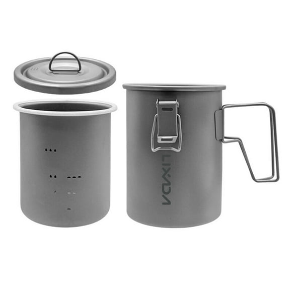 Lixada Cooking Pot,Cooker Picnic Rice Cooker Ti Pot And Durable Picnic Ti Durable Suitable Cooker Rice Suitable Picnics Portable And Rice Pot Outdoor Picnics And Qisuo And Qisuo Portable