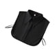thumbnail image 5 of Cuello falso para mujer, cuello de solapa chal para prendas de vestir, uniformes formales, blusas, ropa Negro con botón, 5 of 9