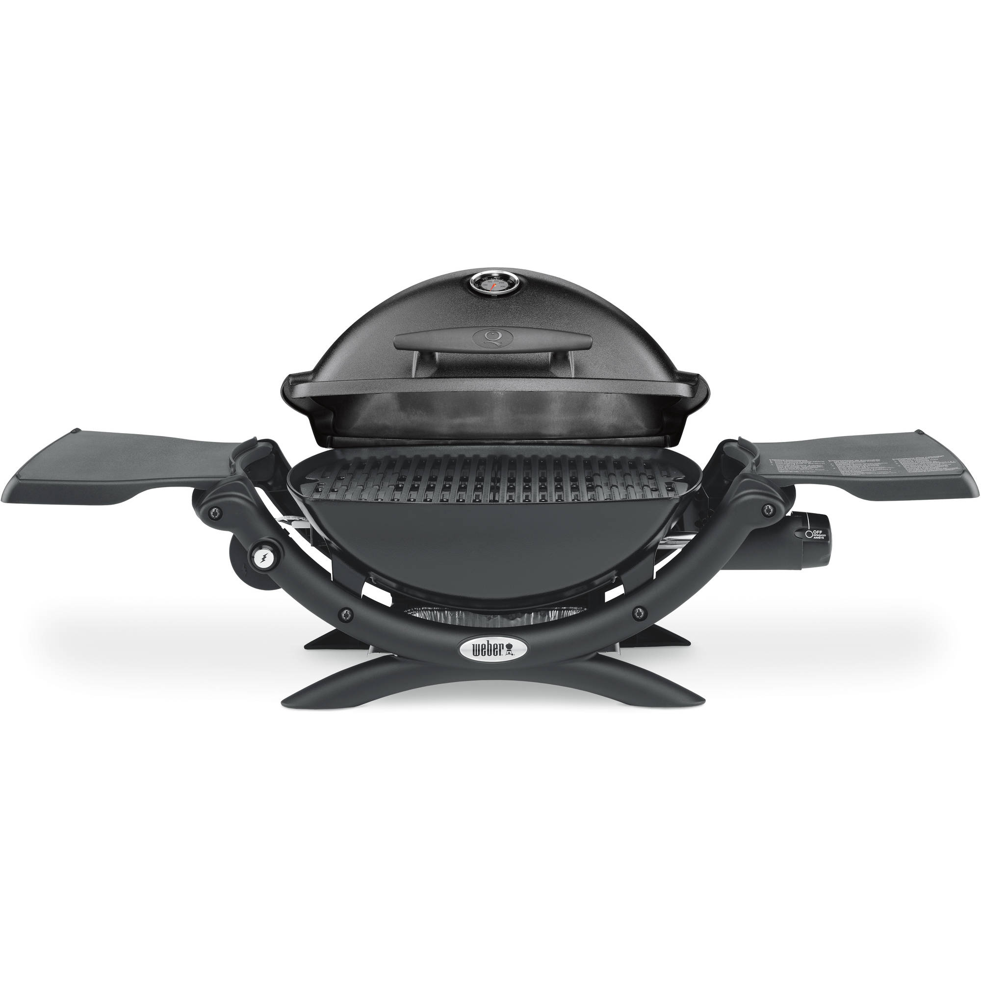Weber Q 1200 Portable Gas Grill, Black - image 5 of 8