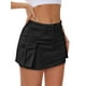 thumbnail image 1 of Minifalda de mezclilla Mancreda para mujer, cintura baja, talla L, 1 of 5