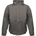 thumbnail image 1 of Regatta - Chaqueta impermeable resistente al viento modelo Dover para hombre (Gris/negro), 1 of 2