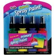 Tulip Primary Fabric Spray, 4 Piece
