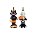 thumbnail image 2 of Kiddiway Halloween Decorations Tabletop Figurine Ornaments - Glow-in-the-Dark Resin Figures with Spooky Faces, Cute Halloween Decor for Shelf Desk Display, Indoor Party Stuff, 2 of 8