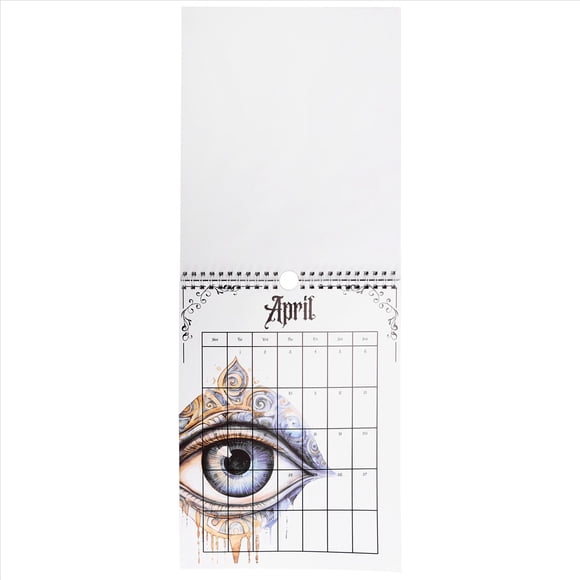 Witchy Goth 2025 Calendar Digital Pagan 2025 Monthly Planner Letter Size Gothic Monthly Calendar,1 x Witchy Goth 2025 Calendar,Photo Color