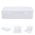 thumbnail image 2 of Caja organizadora de hilo de coser de gran capacidad con 42 ranuras para carretes de hilo, 2 of 7