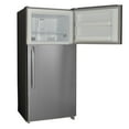 thumbnail image 5 of Smad 18 Cu ft Refrigerator Top Freezer Thermostat Control Apartment Size Stainless Steel, 5 of 6