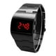 thumbnail image 1 of Reloj deportivo digital Week, resistente al agua, reloj de pulsera para cumpleaños luz roja negra, 1 of 7
