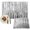 Light Gray, variant on Grey Forest Placemats Set of 4, Modern Oil Painting Art Washable Wipeable Table Mats for Dining Tables, Indoor Outdoor Kitchen Place Mats for Holiday Party Table Decor